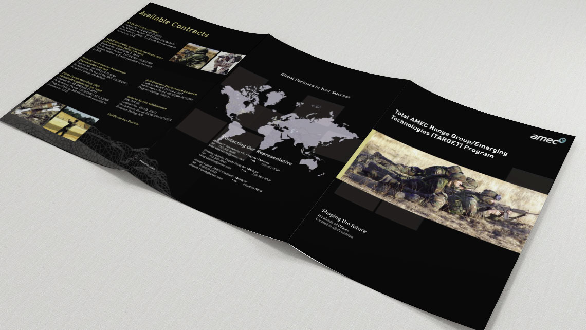 Multipage brochure design and layout